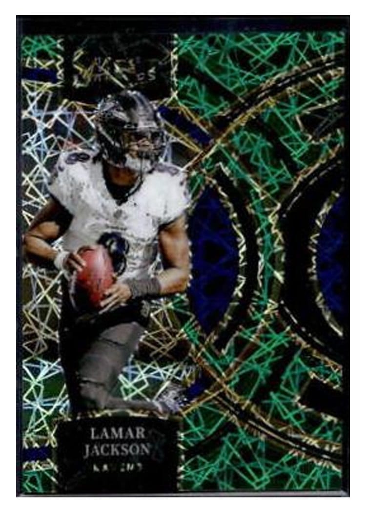 2023 Panini Select Base Set Lamar Jackson #190 card