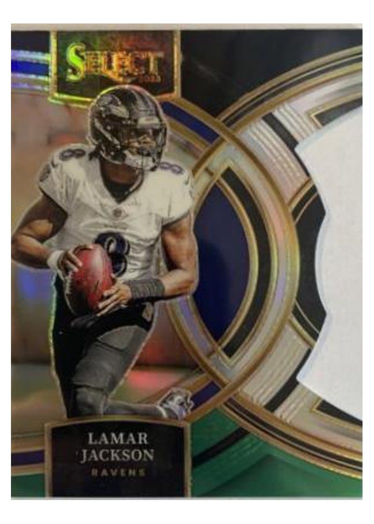 2023 Panini Select Base Set Lamar Jackson #190 card