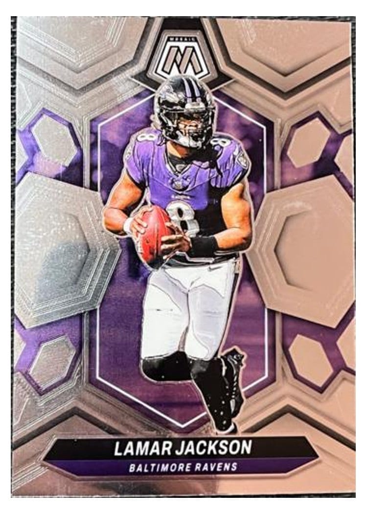 2024 Panini Mosaic Base Set Lamar Jackson #15 card