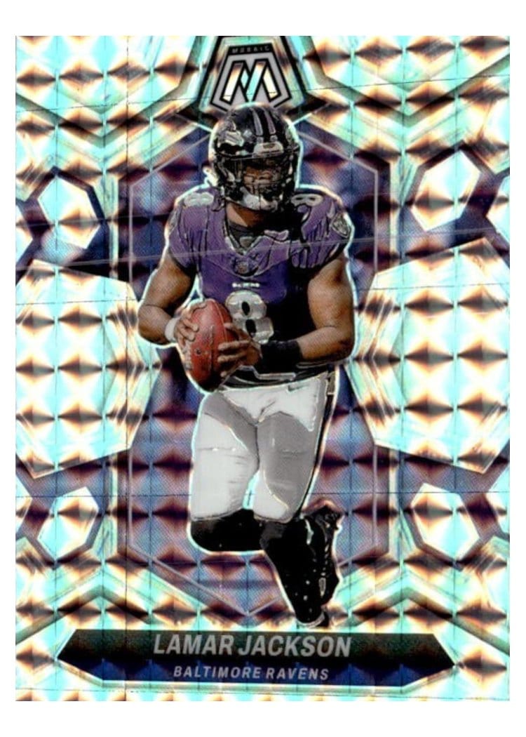 2024 Panini Mosaic Base Set Lamar Jackson #15 card