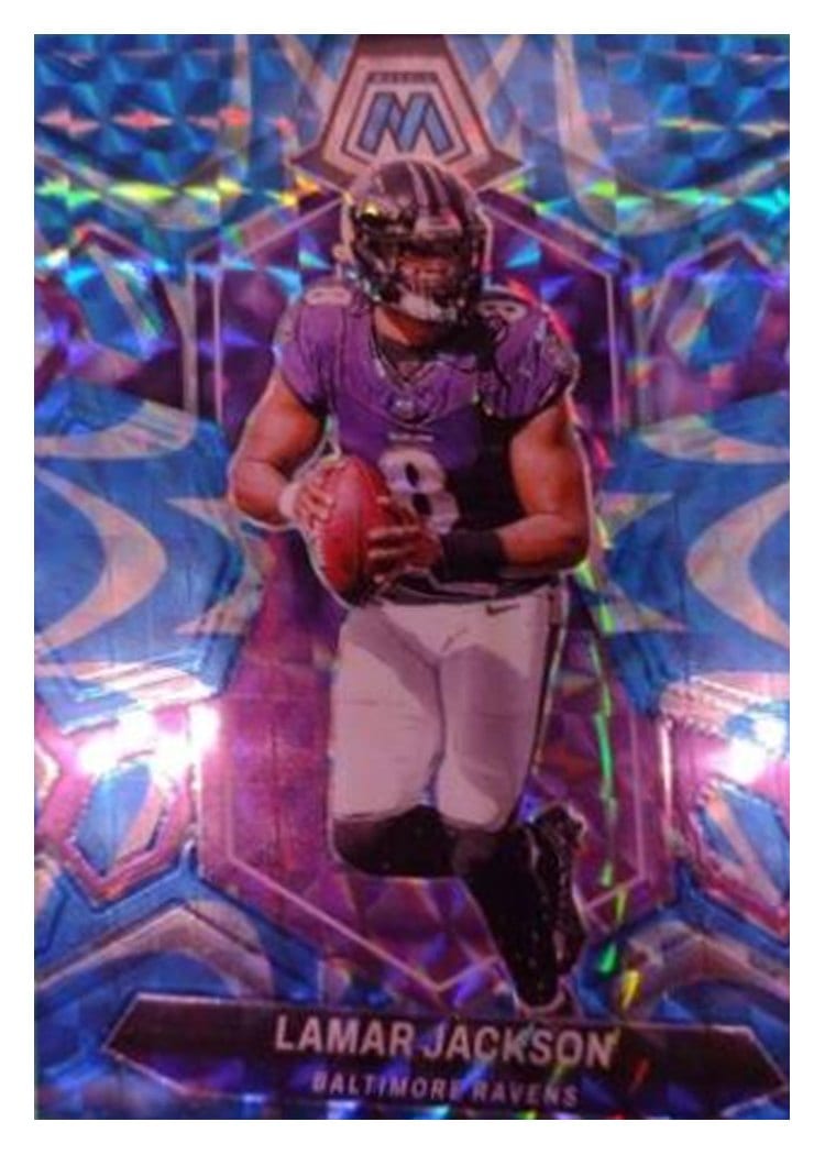 2024 Panini Mosaic Base Set Lamar Jackson #15 card