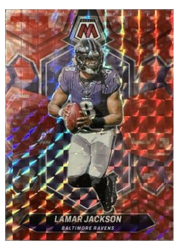 2024 Panini Mosaic Base Set Lamar Jackson #15 card