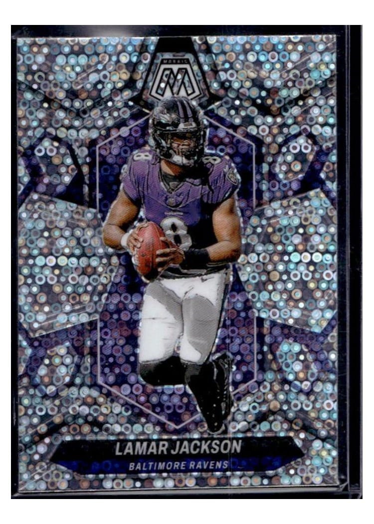 2024 Panini Mosaic Base Set Lamar Jackson #15 card