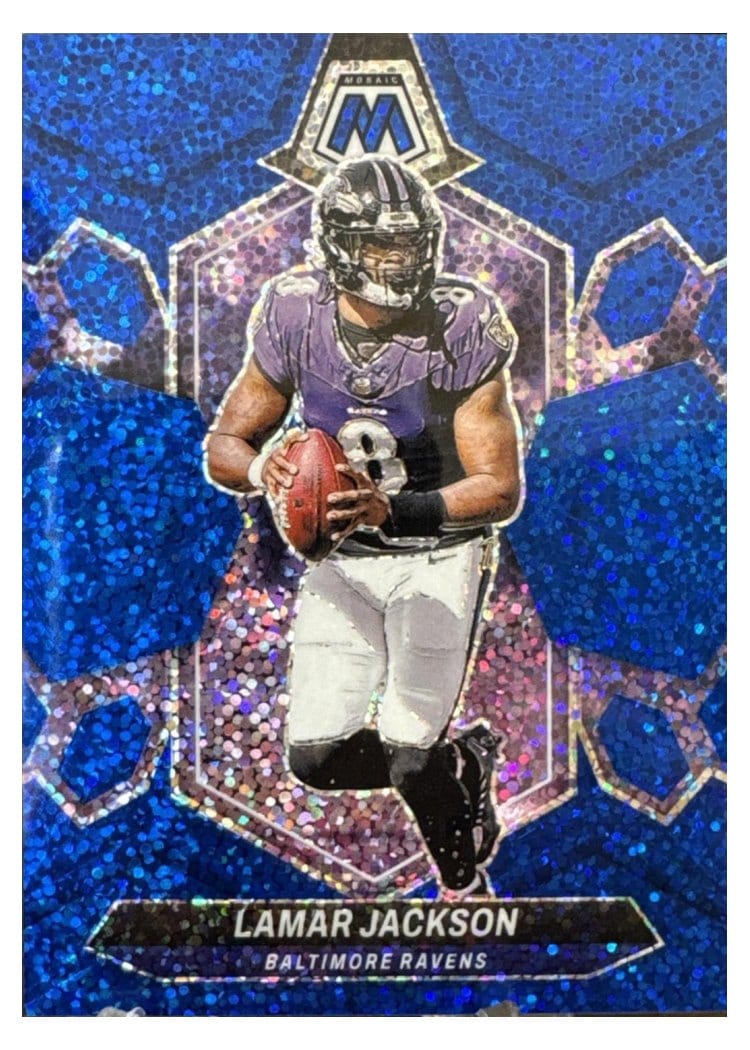 2024 Panini Mosaic Base Set Lamar Jackson #15 card