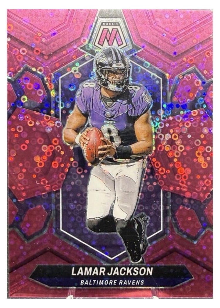 2024 Panini Mosaic Base Set Lamar Jackson #15 card
