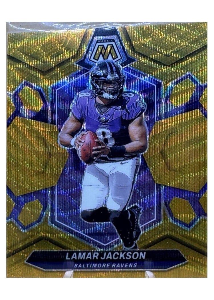 2024 Panini Mosaic Base Set Lamar Jackson #15 card