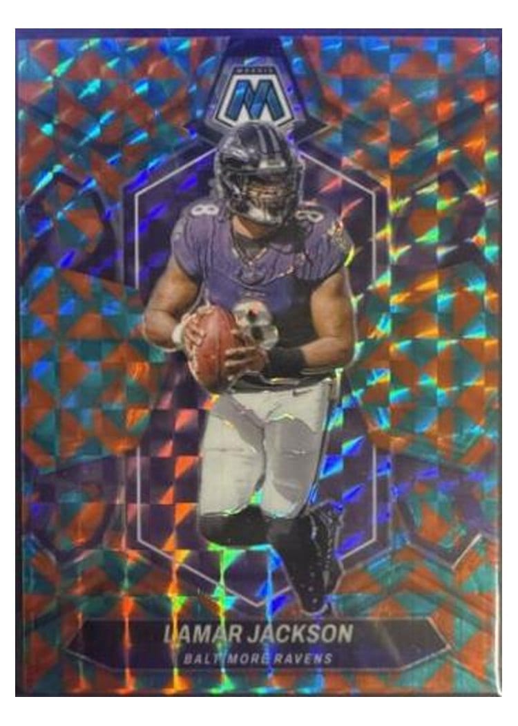 2024 Panini Mosaic Base Set Lamar Jackson #15 card