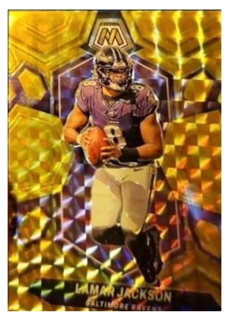 2024 Panini Mosaic Base Set Lamar Jackson #15 card