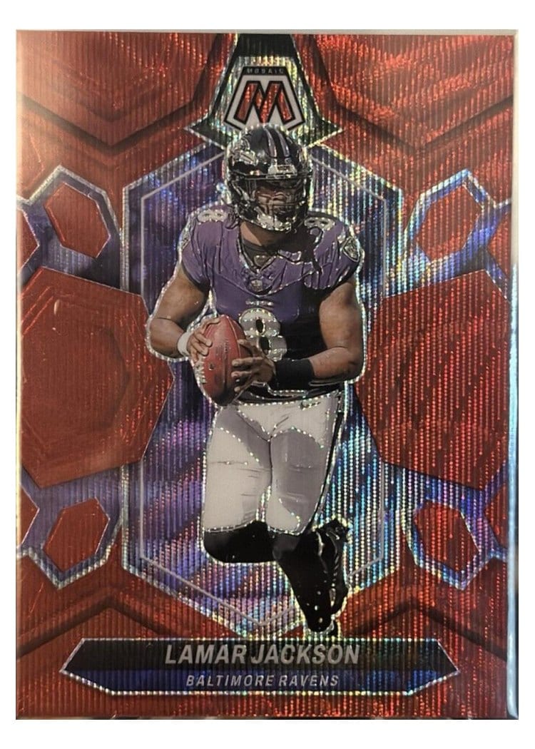 2024 Panini Mosaic Base Set Lamar Jackson #15 card