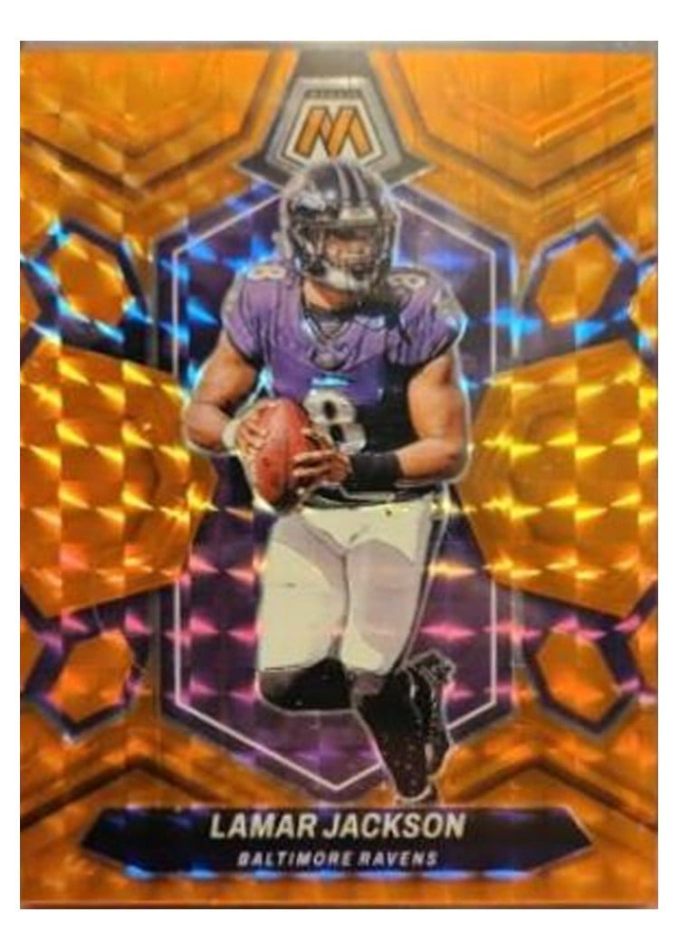2024 Panini Mosaic Base Set Lamar Jackson #15 card