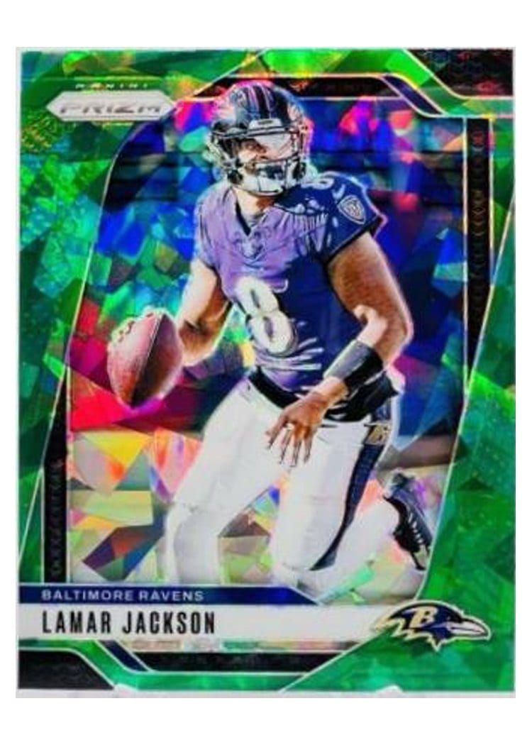 2024 Panini Prizm Base Set Lamar Jackson #19 card