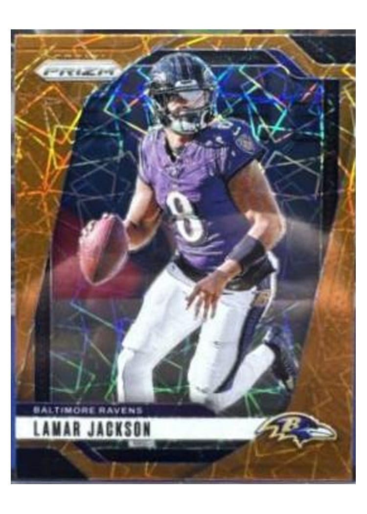 2024 Panini Prizm Base Set Lamar Jackson #19 card