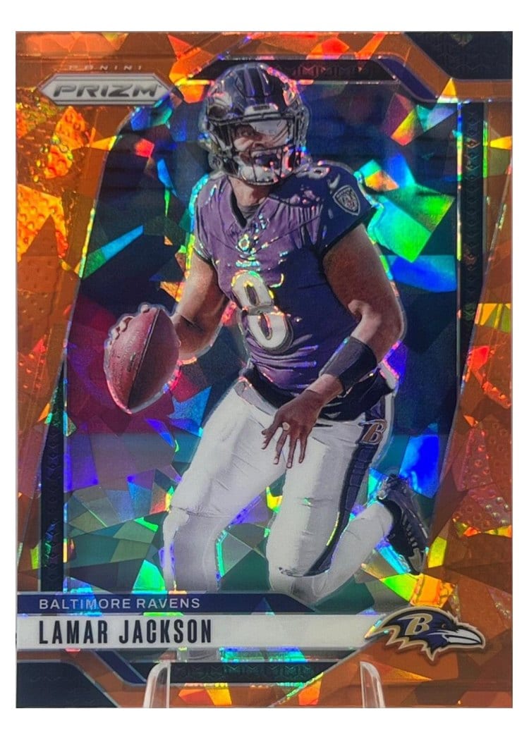 2024 Panini Prizm Base Set Lamar Jackson #19 card