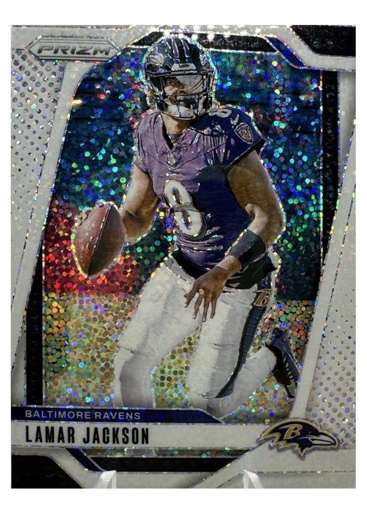 2024 Panini Prizm Base Set Lamar Jackson #19 card