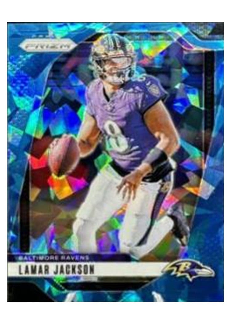 2024 Panini Prizm Base Set Lamar Jackson #19 card