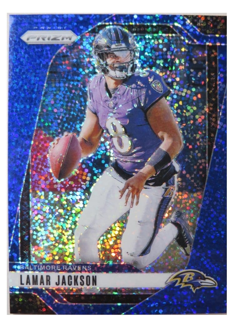 2024 Panini Prizm Base Set Lamar Jackson #19 card