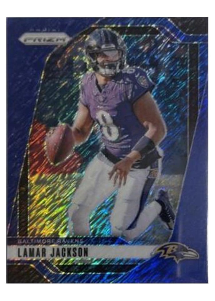 2024 Panini Prizm Base Set Lamar Jackson #19 card