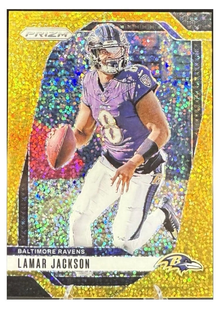 2024 Panini Prizm Base Set Lamar Jackson #19 card