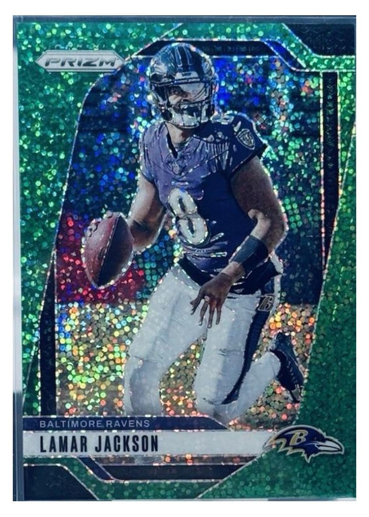 2024 Panini Prizm Base Set Lamar Jackson #19 card