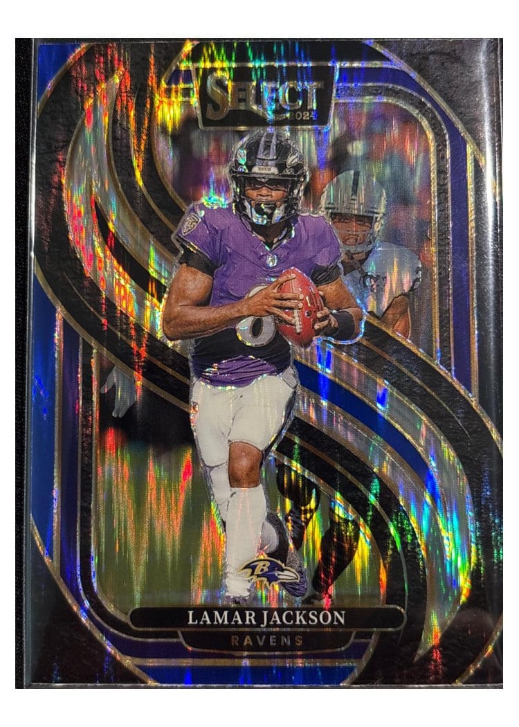 2024 Panini Select Lamar Jackson #121 card