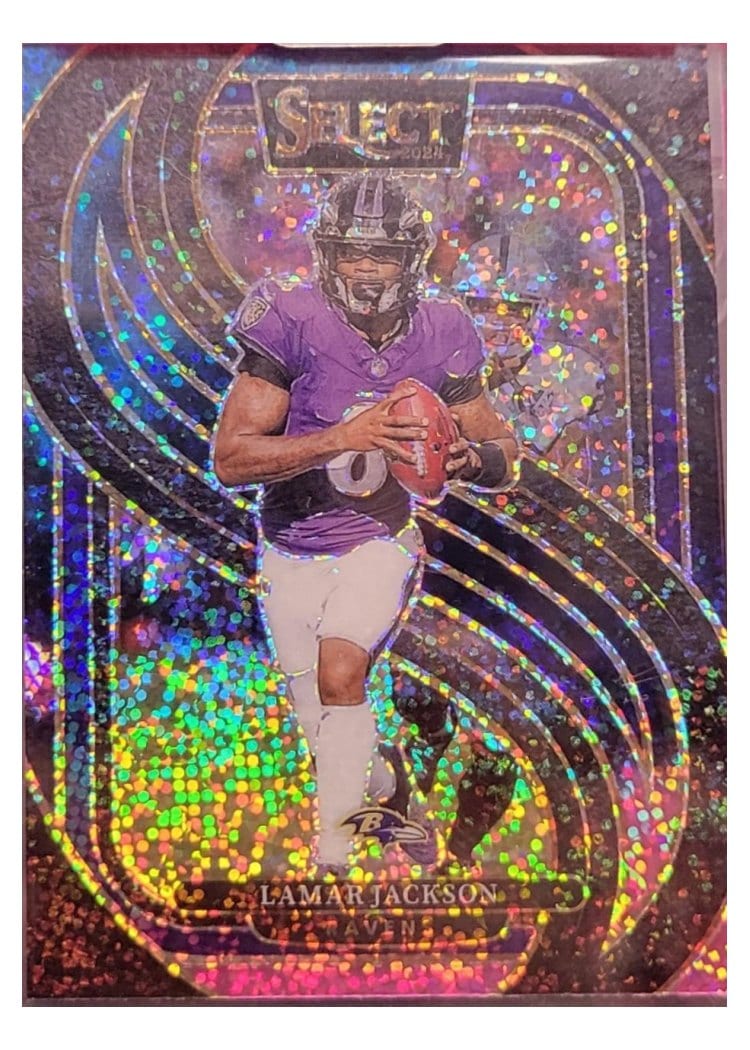 2024 Panini Select Lamar Jackson #121 card