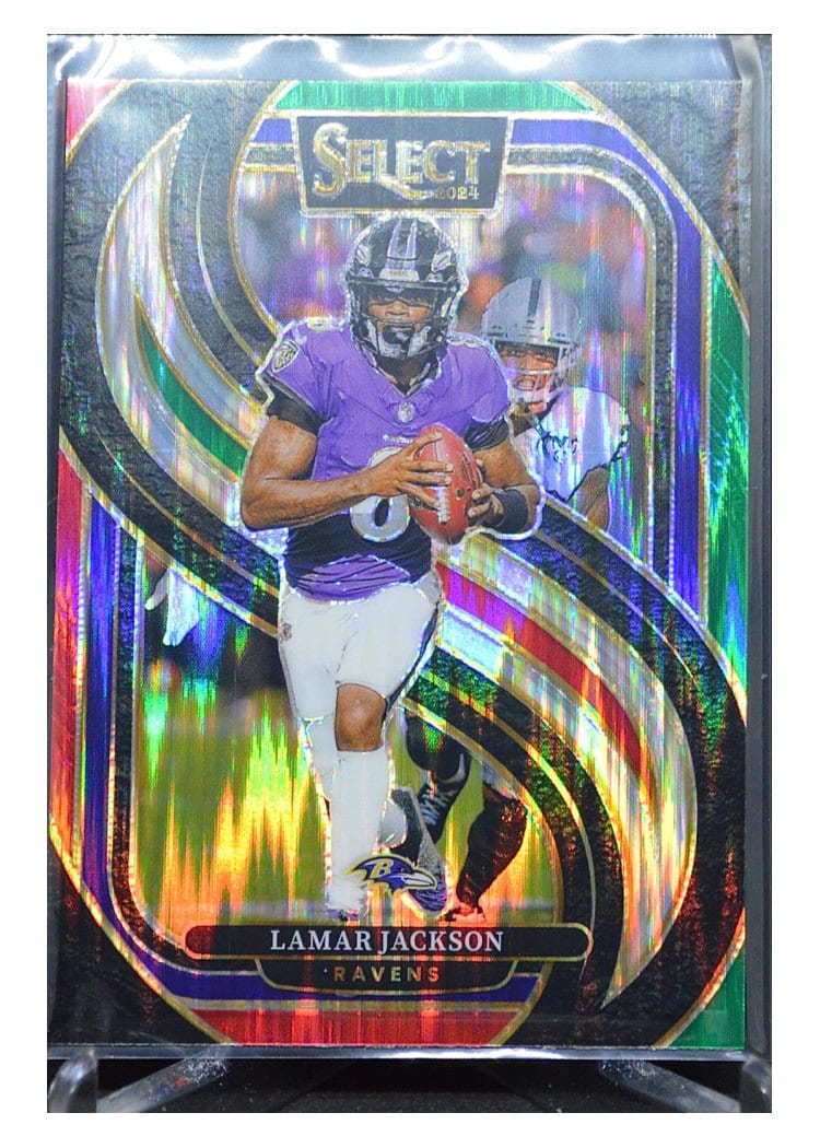 2024 Panini Select Lamar Jackson #121 card