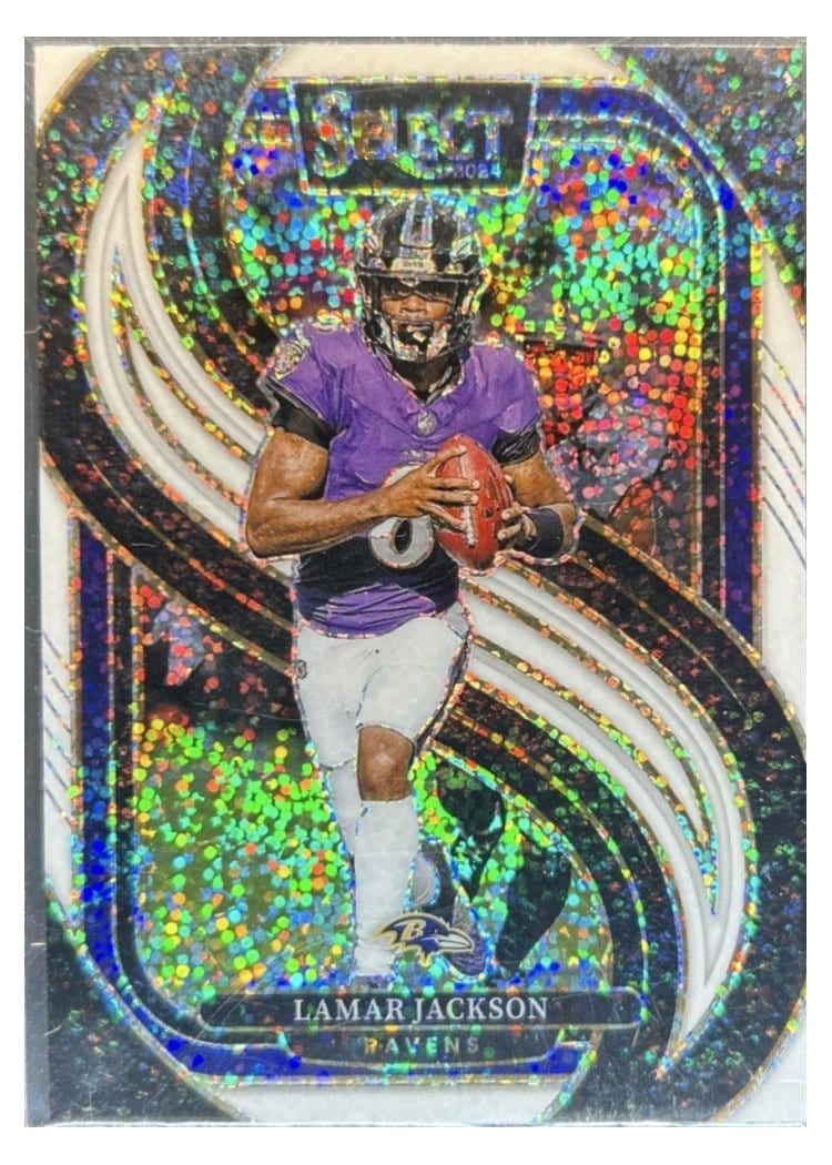 2024 Panini Select Lamar Jackson #121 card
