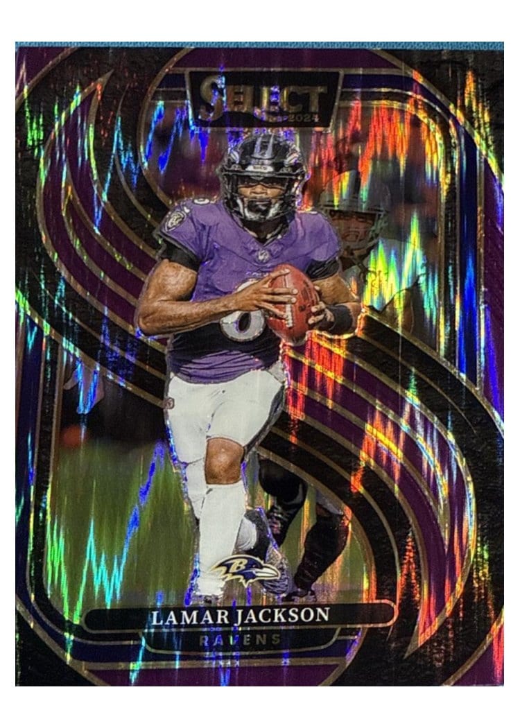2024 Panini Select Lamar Jackson #121 card