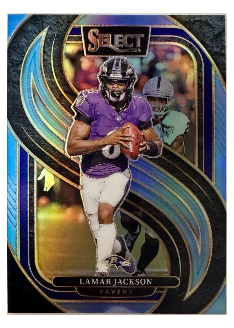 2024 Panini Select Lamar Jackson #121 card
