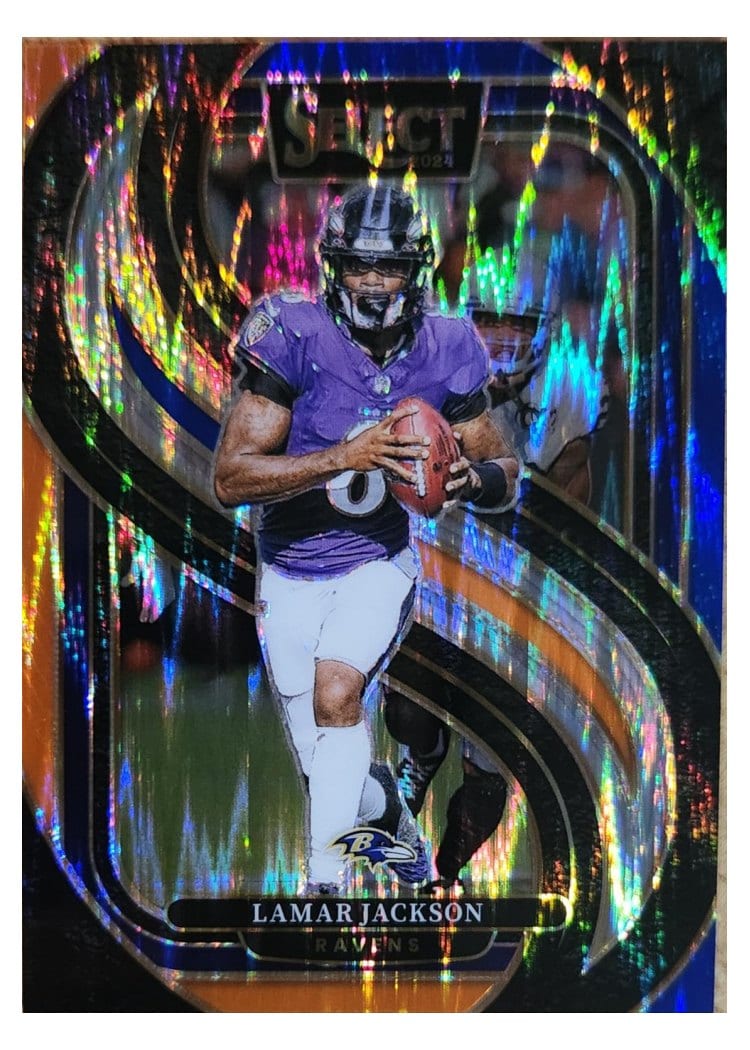 2024 Panini Select Lamar Jackson #121 card