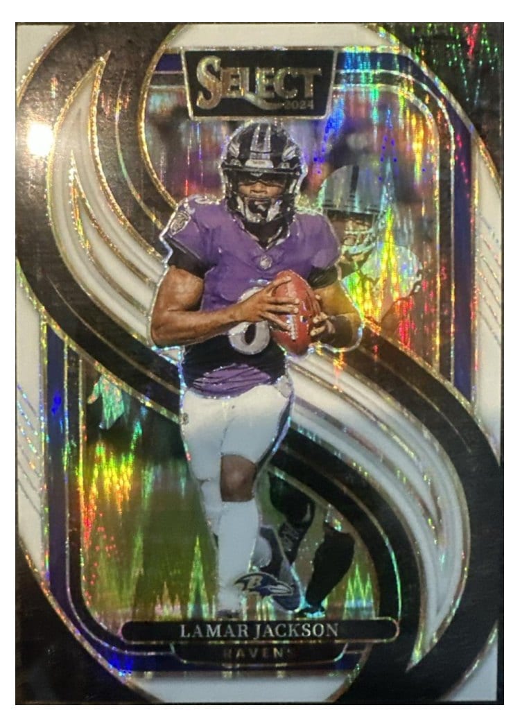 2024 Panini Select Lamar Jackson #121 card