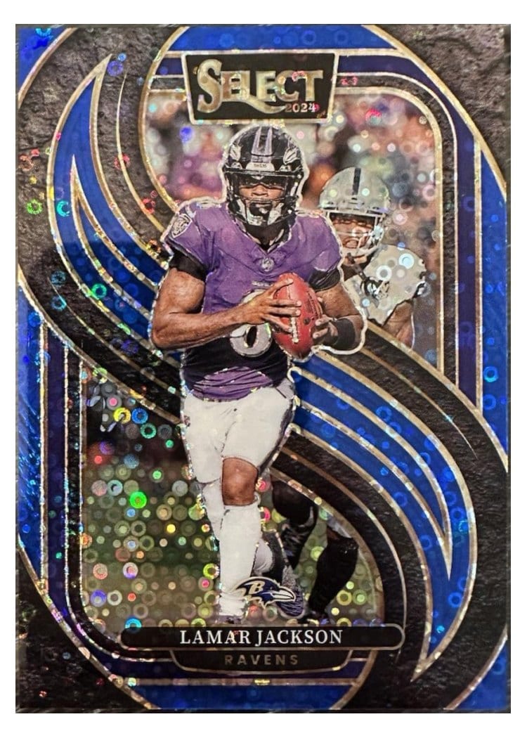2024 Panini Select Lamar Jackson #121 card