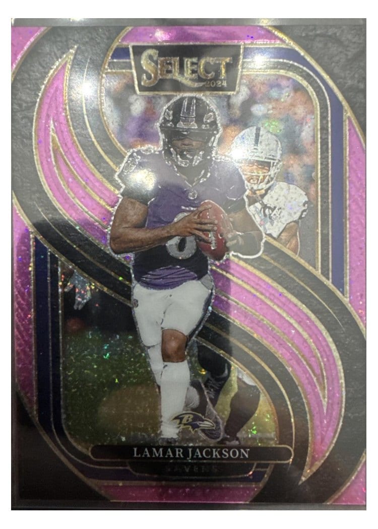2024 Panini Select Lamar Jackson #121 card