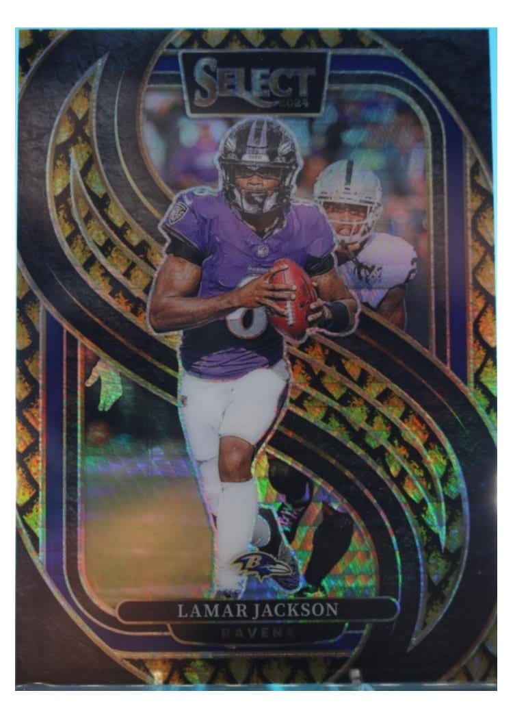 2024 Panini Select Lamar Jackson #121 card