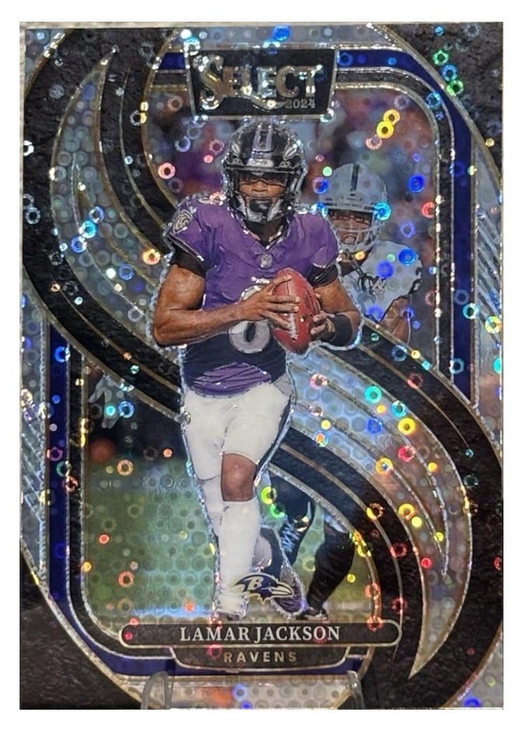 2024 Panini Select Lamar Jackson #121 card