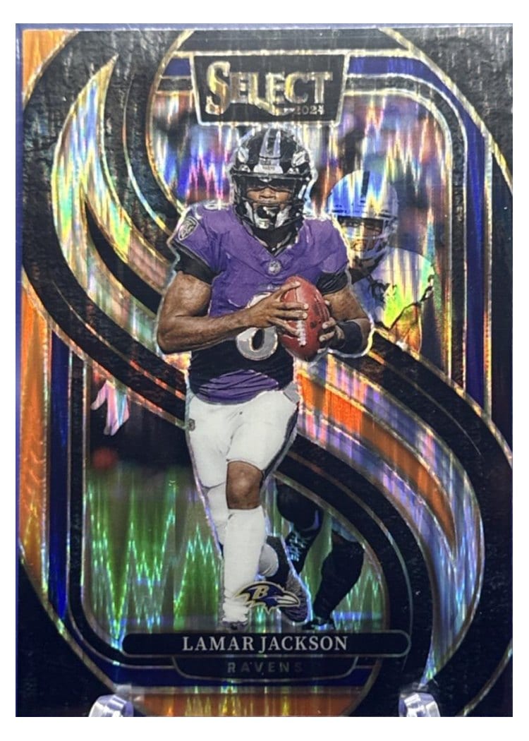 2024 Panini Select Lamar Jackson #121 card