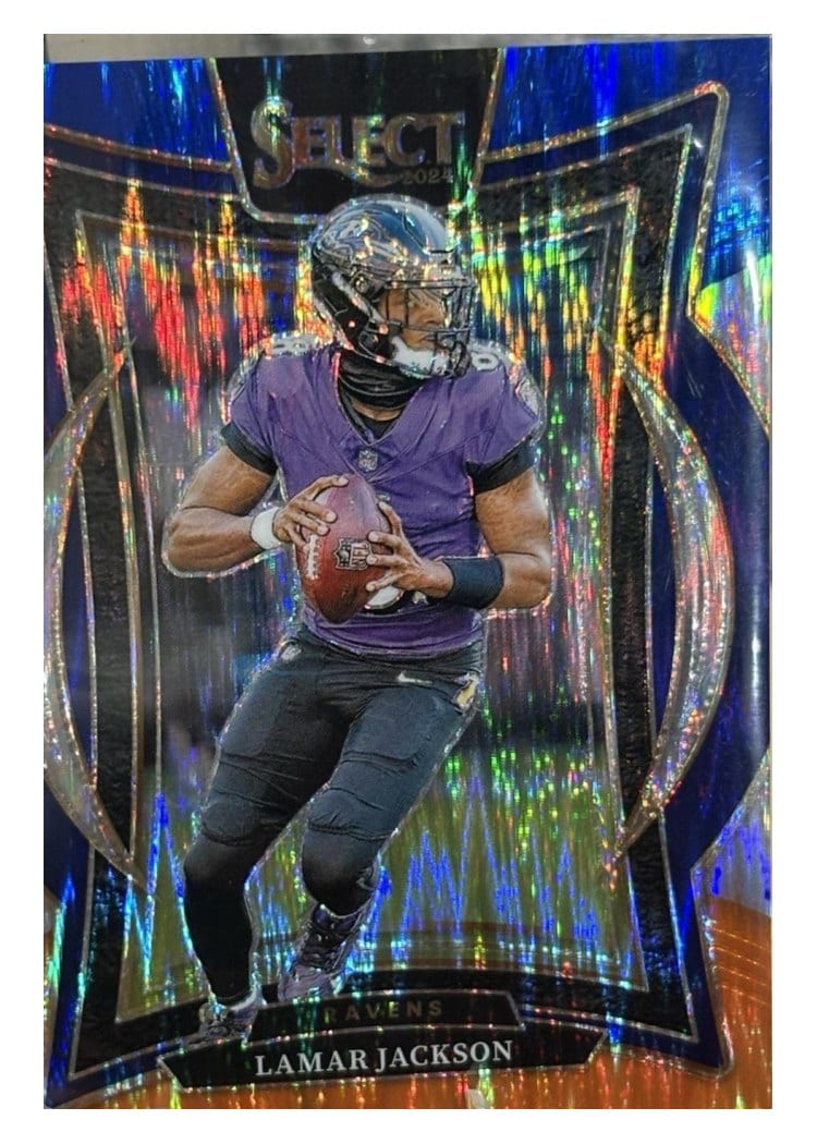 2024 Panini Select Lamar Jackson #35 card