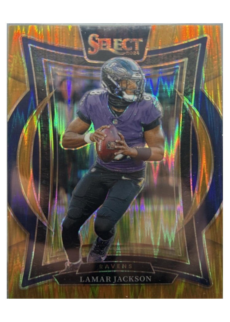 2024 Panini Select Lamar Jackson #35 card