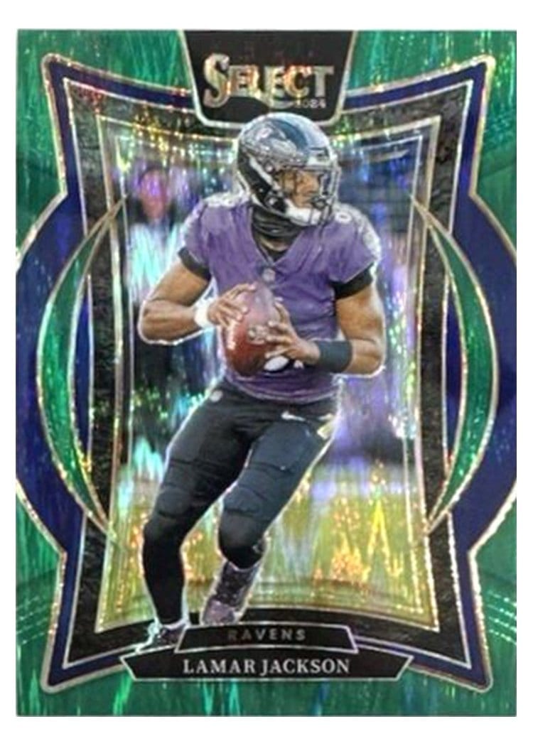 2024 Panini Select Lamar Jackson #35 card