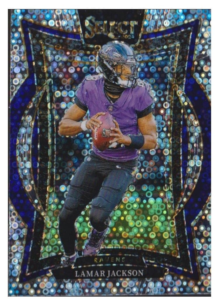 2024 Panini Select Lamar Jackson #35 card