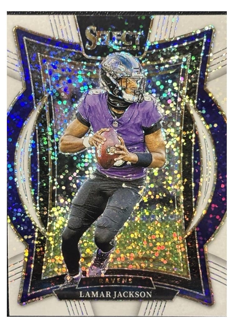 2024 Panini Select Lamar Jackson #35 card