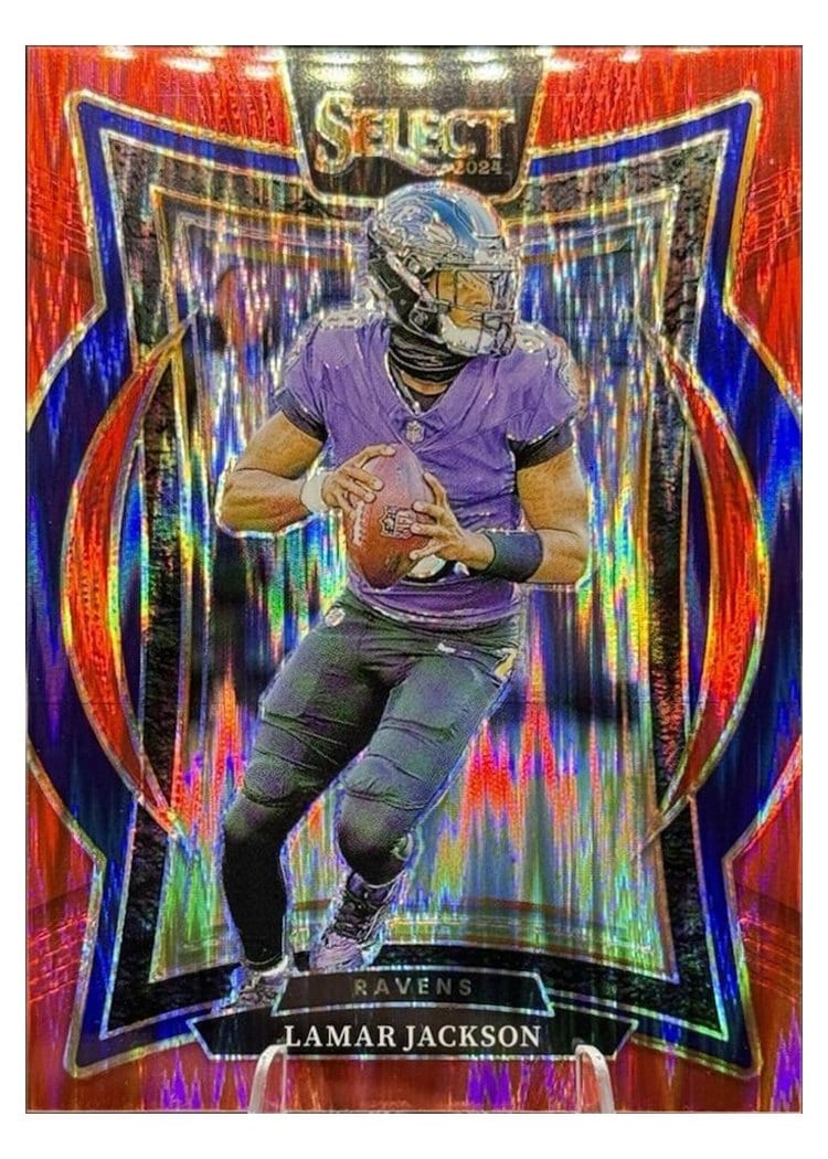 2024 Panini Select Lamar Jackson #35 card