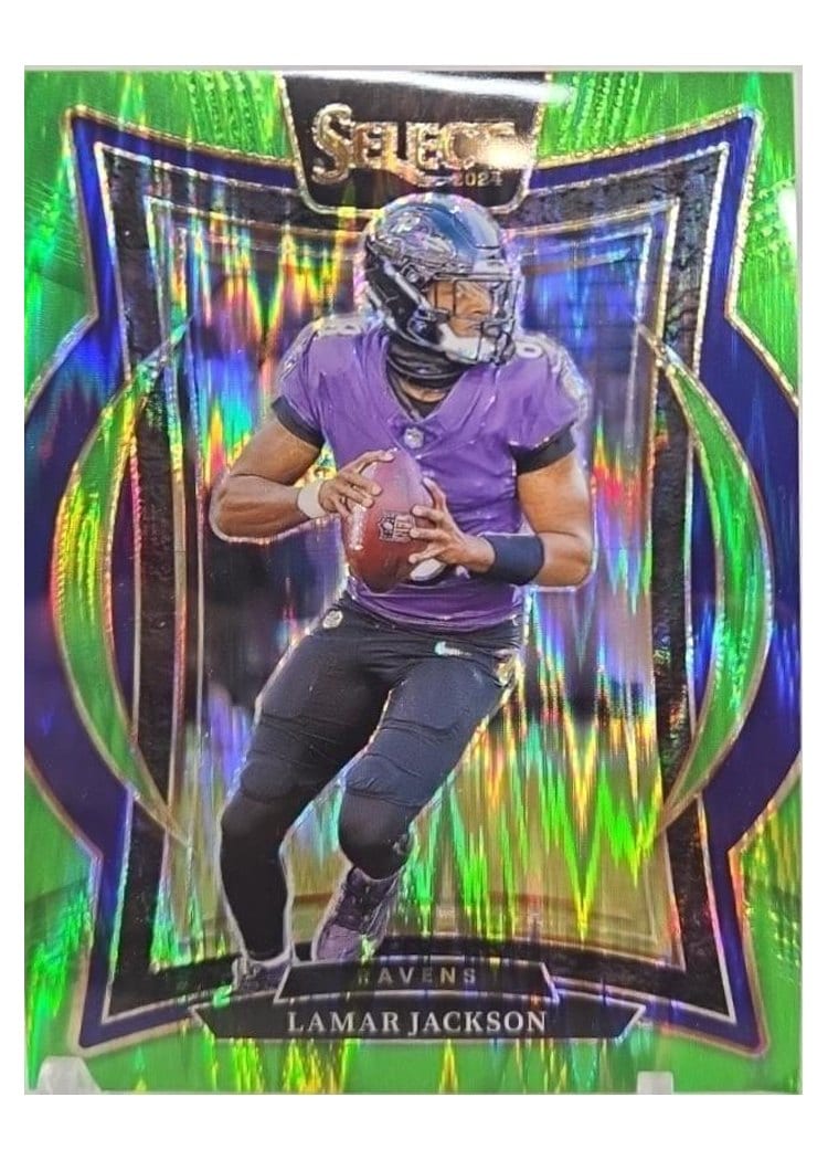 2024 Panini Select Lamar Jackson #35 card