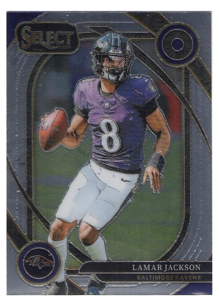 2024 Panini Select Base Set Lamar Jackson #227 card