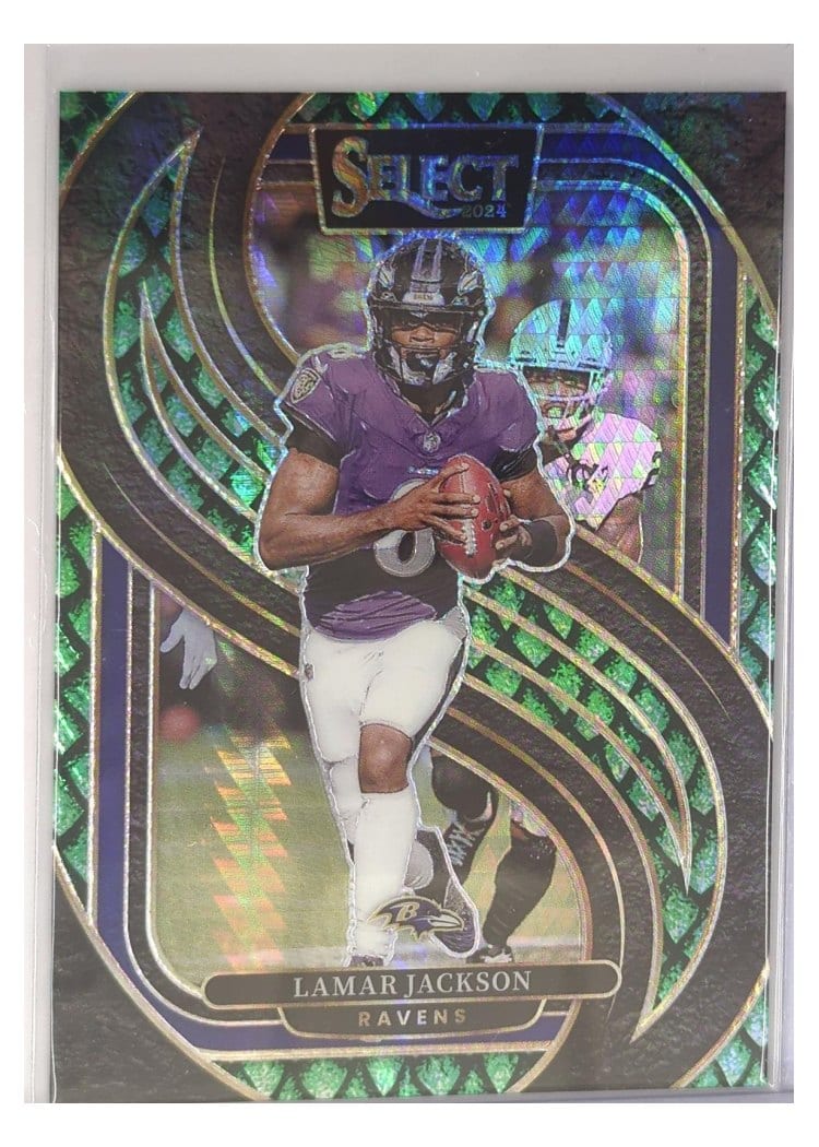 2024 Panini Select Base Set Lamar Jackson #227 card
