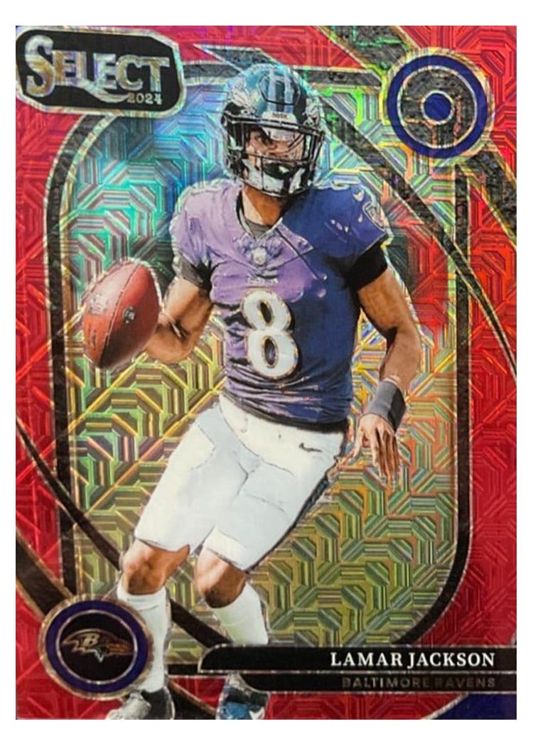 2024 Panini Select Base Set Lamar Jackson #227 card