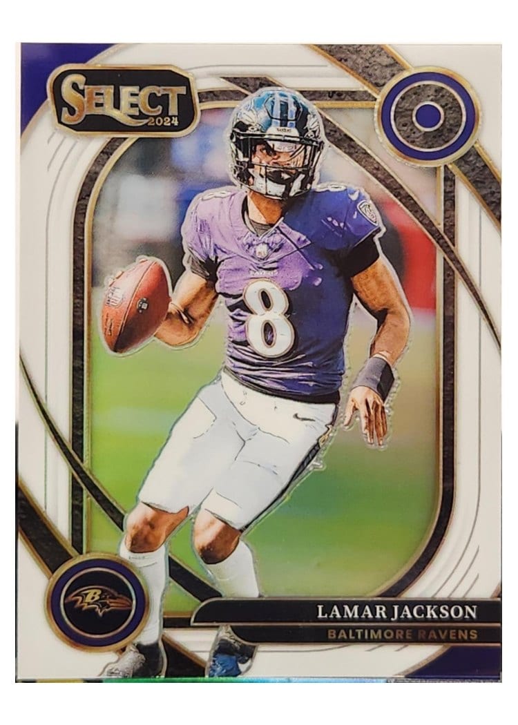 2024 Panini Select Base Set Lamar Jackson #227 card