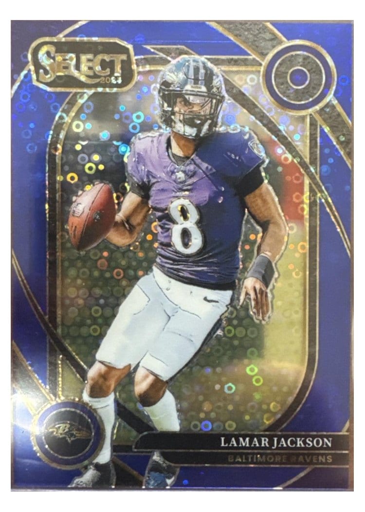 2024 Panini Select Base Set Lamar Jackson #227 card