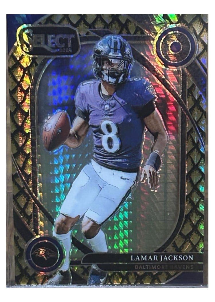 2024 Panini Select Base Set Lamar Jackson #227 card