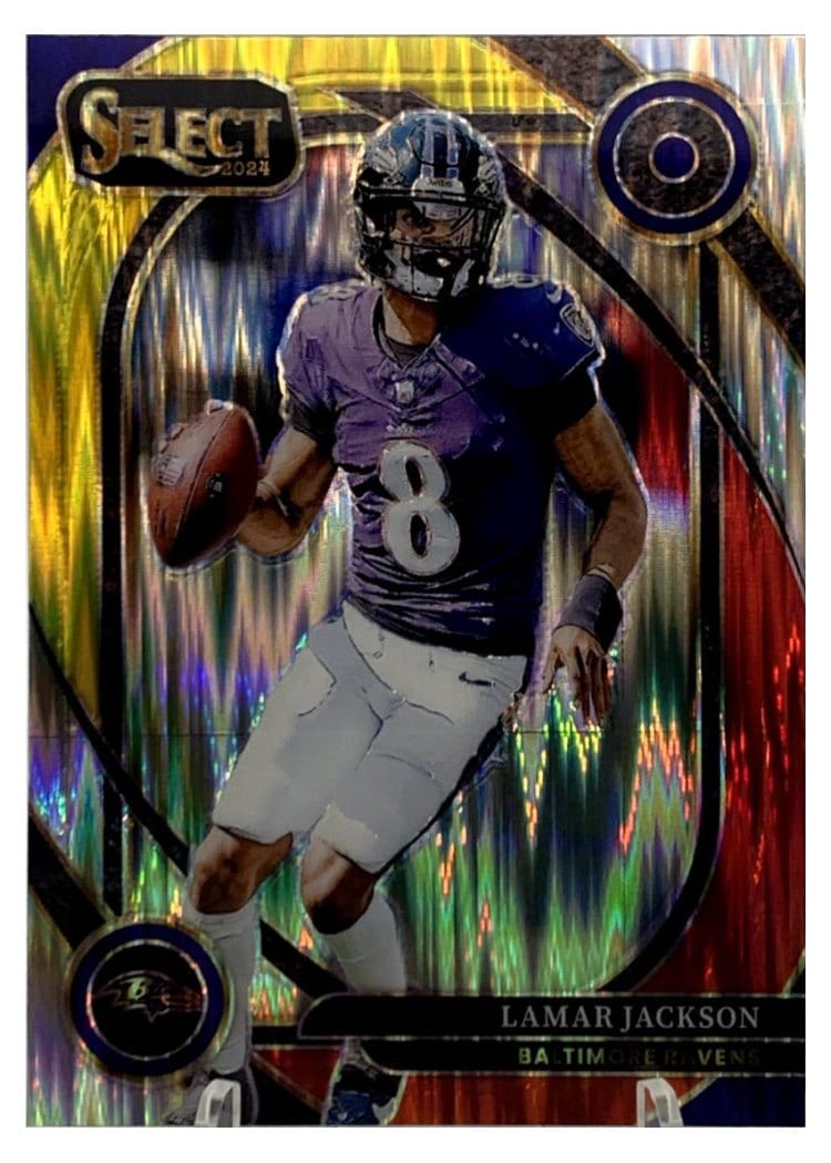 2024 Panini Select Base Set Lamar Jackson #227 card